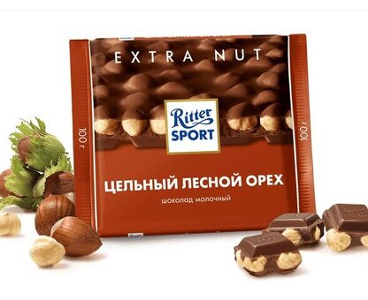 Купить шоколадные конфеты Ritter Sport: большой ассортимент и низкие цены.