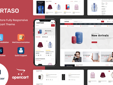 Официальный сайт OpenCart - лучшей платформы электронной коммерции для интернет-магазинов