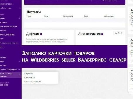 Карточка товара по озоновому наполнению - Домашняя работа