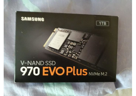 Продам SSD 970 Evo Plus M.2 NVMe на 1 TB