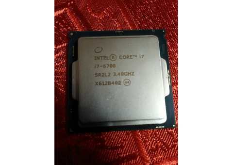 Процессор Intel core i7 6700 3.40 GHZ