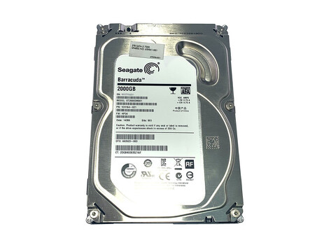 674961-001 Жесткий диск HP 2 ТБ, 6G, 7200 об/мин, SATA, 3,5 дюйма, NHP