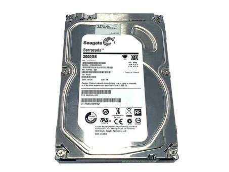 684599-001 Жесткий диск HP 3 ТБ, 6 ГБ, 7,2 тыс. SATA, 3,5 дюйма, NHP