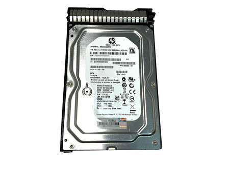 658103-001 Жесткий диск HP 500 ГБ, 6G SATA, 7,2 тыс. об/мин, G8/G9, 3,5 дюйма