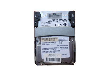 575054-001 Жесткий диск HP 500 ГБ, 7,2 КБ, 2,5 MDL, SATA QR