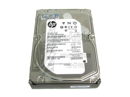 507774-B21 Жесткий диск HP 2 ТБ 3G SATA 3,5 дюйма NHP MDL