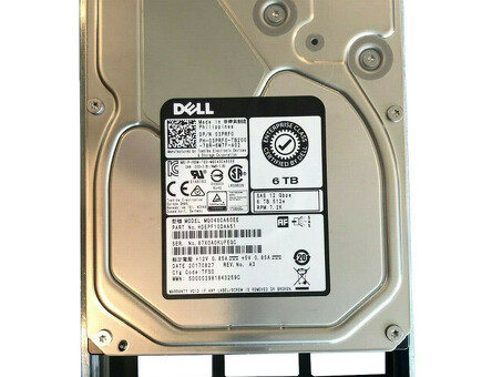 3PRF0 Жесткий диск Dell 6 ТБ 7,2 КБ 12 ГБ NL SAS 3,5 512e G13