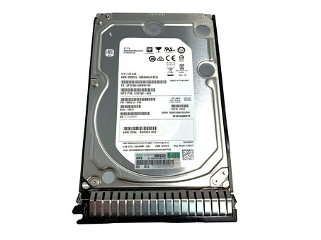 861590-B21 Жесткий диск HPE 8 ТБ, 12 ГБ, SAS, 7,2 КБ, LFF 512E SC MDL