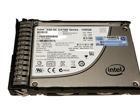 691862-B21 Твердотельный накопитель HP 100 ГБ 6G SATA ME 2,5 дюйма SC EM