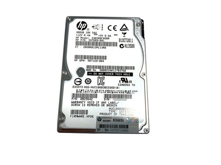 537809-B21 Жесткий диск HP 300 ГБ 6G 10k SAS 2,5 дюйма DP NHP