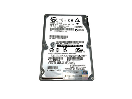 537820-001 Жесткий диск HP 300 ГБ 6G 10k SAS 2,5 дюйма DP NHP