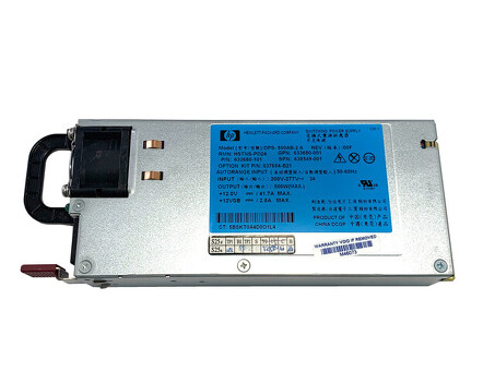 637654-B21 Эффективный блок питания HP, 500 Вт, 1U, 277 В