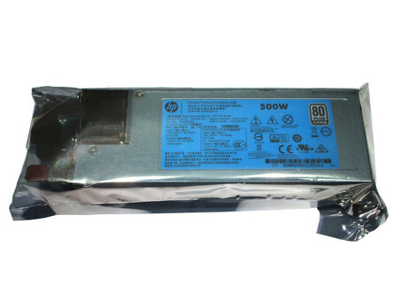 720478-B21 Блок питания HPE Platinum G9 ProLiant мощностью 500 Вт