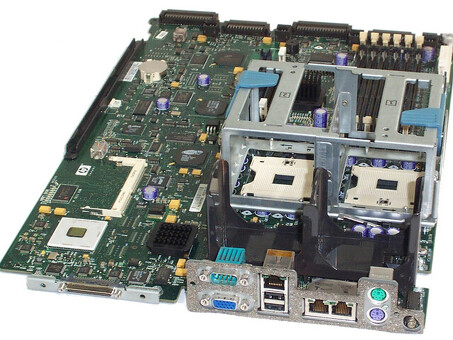 289554-001 Системная плата HP DL380 G3, 400 МГц с процессорным отсеком