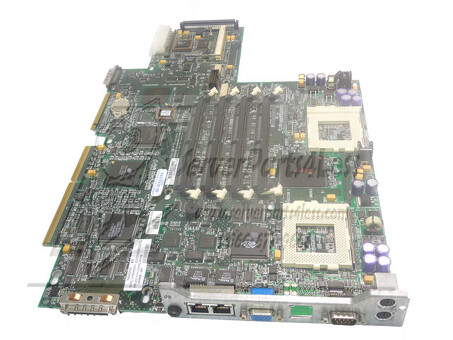 224928-001 Системная плата HP Proliant DL360, процессоры 1 ГГц