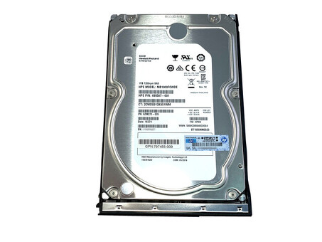 Жесткий диск HPE 797527-001, 1 ТБ, 6G SAS, 7,2 КБ, 3,5 дюйма, MDL
