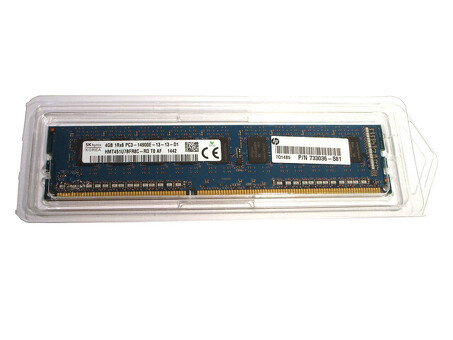 733036-581 Память HPE DDR3 PC3-14900E, 4 ГБ, 1866 МГц, ECC DIMM
