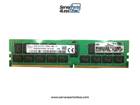 Память HPE 850881-001 32 ГБ, 2666 МГц, 288 контактов ECC Reg DDR4 SDRAM G10