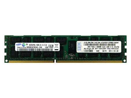 49Y1397 Двухранговая память IBM 8 ГБ DDR3 2RX4 PC3L-10600R