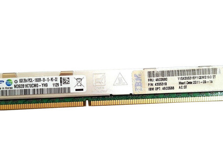 46C0568 Двухранговая память IBM 8 ГБ DDR3 2RX4 PC3-10600