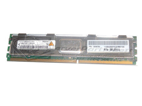 73P2870 Память IBM PC3200 DDR2 ECC SDRAM объемом 1 ГБ