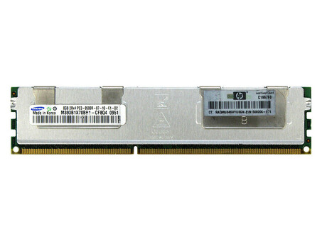 516423-B21 Память HP 8 ГБ 2RX4 PC3-8500R-7 DDR3 SDRAM