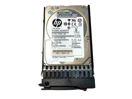 730704-001 Жесткий диск HPE 1,2 ТБ 6G SAS 10K 2,5 дюйма DP ENT MSA