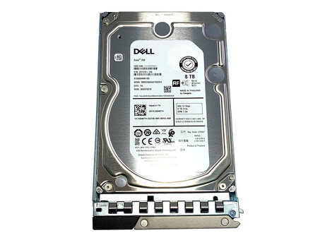 Жесткий диск Dell 400-ATKR SAS 12G емкостью 8 ТБ, 7,2 тыс. об/мин
