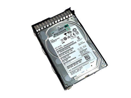 867204-001 Жесткий диск HPE 2 ТБ, 12 ГБ, 7,2 КБ, 2,5 дюйма SC 512e SAS