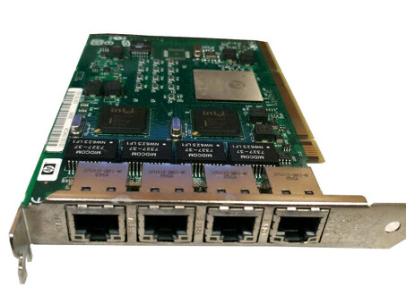 389996-001 Четырехпортовый гигабитный адаптер HP-NC340T PCI-X