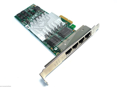 435508-B21 4-портовый гигабитный серверный адаптер HP NC364T PCIE