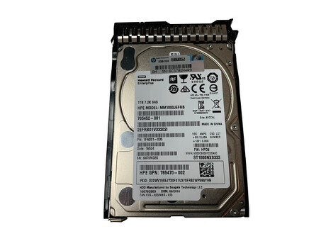765464-B21 Жесткий диск HPE 2,5 дюйма SC 512e SAS DS емкостью 1 ТБ