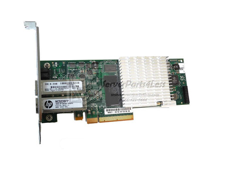 593715-001 2-портовый серверный адаптер HP NC523SFP, 10 ГБ