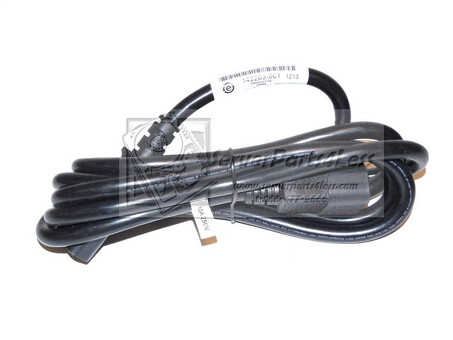 142263-001 ШНУР HP В СБОРЕ AC IEC–IEC, длинный кабель питания длиной 2,0 м (6,6 фута)