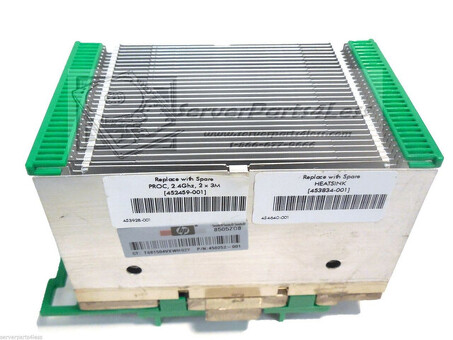 453834-001 Радиатор процессора HP Proliant G5 DL580 50/80 Вт