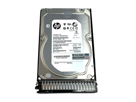 714426-001 Жесткий диск HP 2 ТБ 6G SAS 7,2K 3,5 дюйма SC MDL