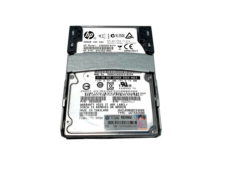 642266-001 Жесткий диск HPE 600 ГБ, 10 КБ, 2,5 дюйма, SAS 6G QR