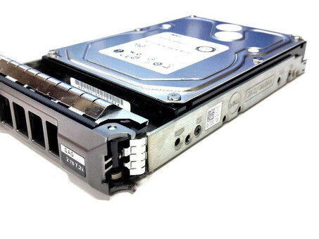 Жесткий диск Dell WDC07 2 ТБ, 7,2 КБ, 6 ГБ, 3,5 дюйма, SAS