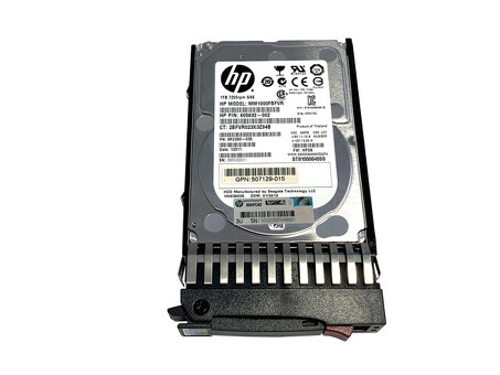 605835-B21 Жесткий диск HPE 1 ТБ, 6G, 7,2 тыс. SAS, 2,5 дюйма, MDL