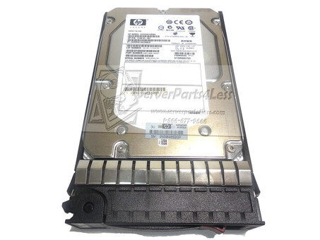 516814-B21 Жесткий диск HPE 300 ГБ 6G 15K SAS 3,5 дюйма DP