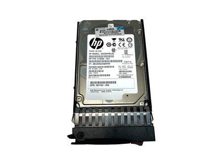 619286-001 Жесткий диск HP 300 ГБ, 6 ГБ, 10 тыс. об/мин, SAS, 2,5 дюйма, DP
