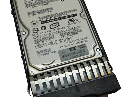 418372-B21 Жесткий диск HP 72 ГБ 15K SAS DP 3,5 дюйма с возможностью горячей замены