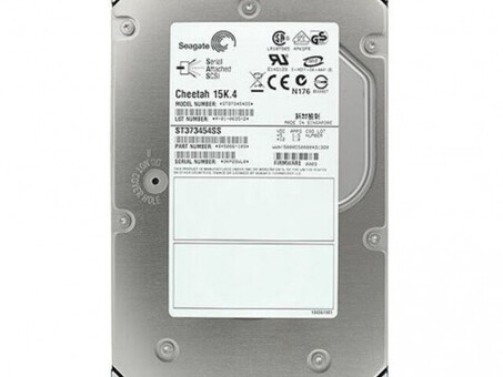 Жесткий диск Dell J8090, 73 ГБ, 15 тыс. об/мин, SAS, 3,5 дюйма
