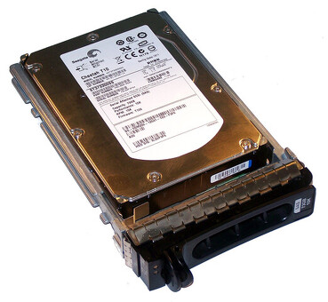 Жесткий диск Dell GM250, 73 ГБ, 10 тыс. об/мин, большой форм-фактор, SAS