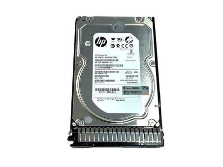 653948-001 Жесткий диск HPE 2 ТБ 6G SAS 7.2K 3,5 дюйма SC MDL G8/G9