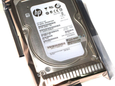 652757-B21 Жесткий диск HP 2 ТБ 6G SAS 7,2K 3,5 дюйма SC MDL