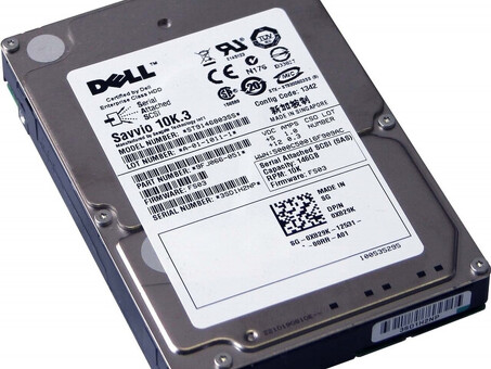 Жесткий диск Dell X829K, 2,5 дюйма, SAS, 146 ГБ, 10 тыс. об/мин