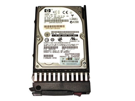 507284-001 Жесткий диск HP 300 ГБ 6G 10k SAS 2,5 дюйма DP