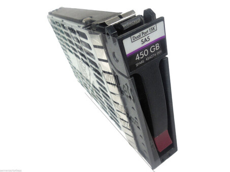 454232-B21 Жесткий диск HP 3,5 дюйма DP, 450 ГБ, 3G, 15 тыс. об/мин, SAS