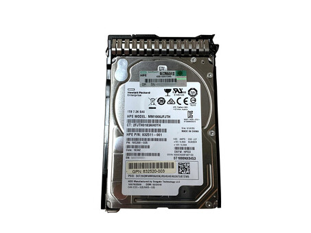 832984-001 Жесткий диск HPE 1 ТБ, 12 ГБ, SAS, 7,2 КБ, 2,5 дюйма, DS